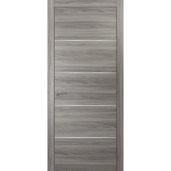 Pocket Interior Door, Black, Sartodoors, Mfr#: PLANUM20ID-GA-1884